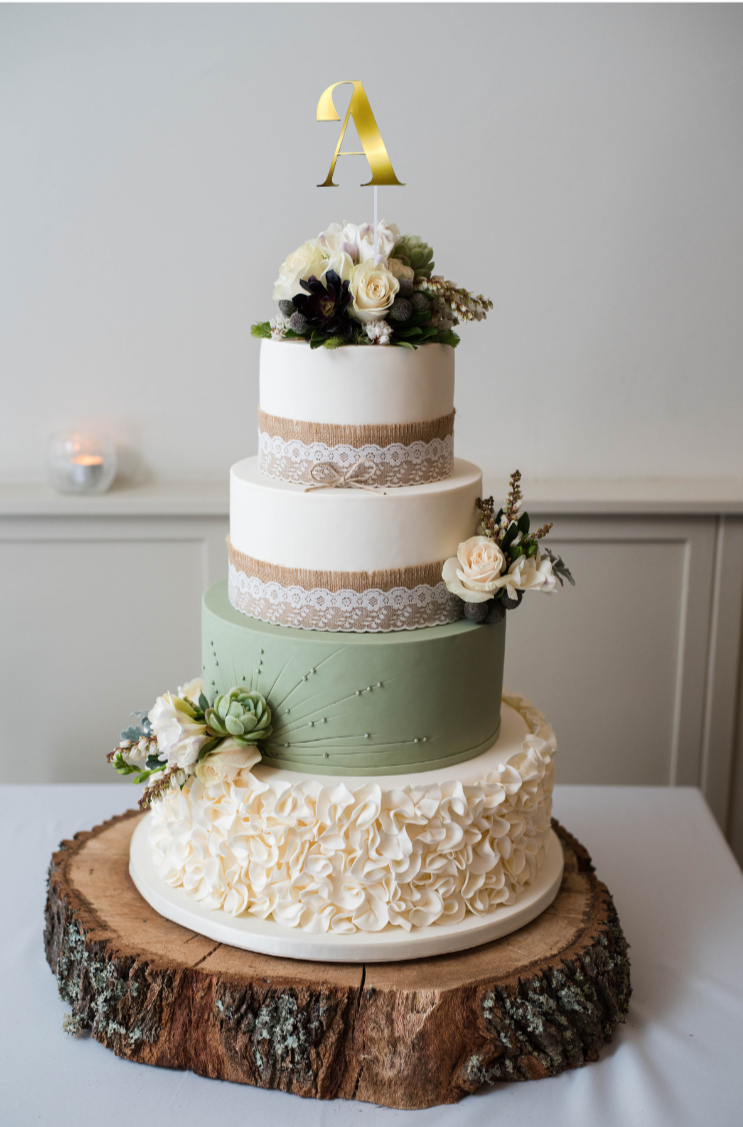 Monogram / Initials Cake Topper