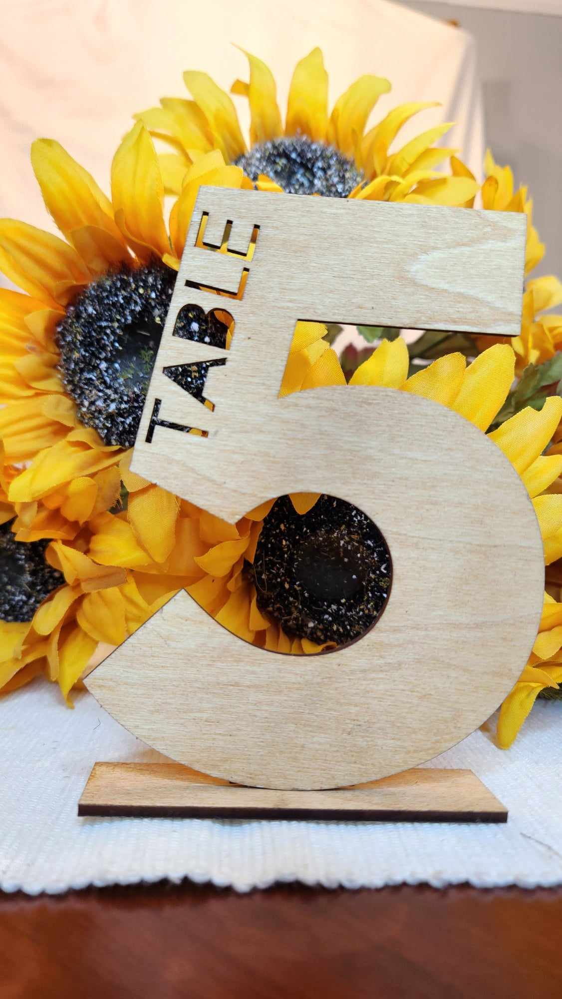 Custom Table Numbers