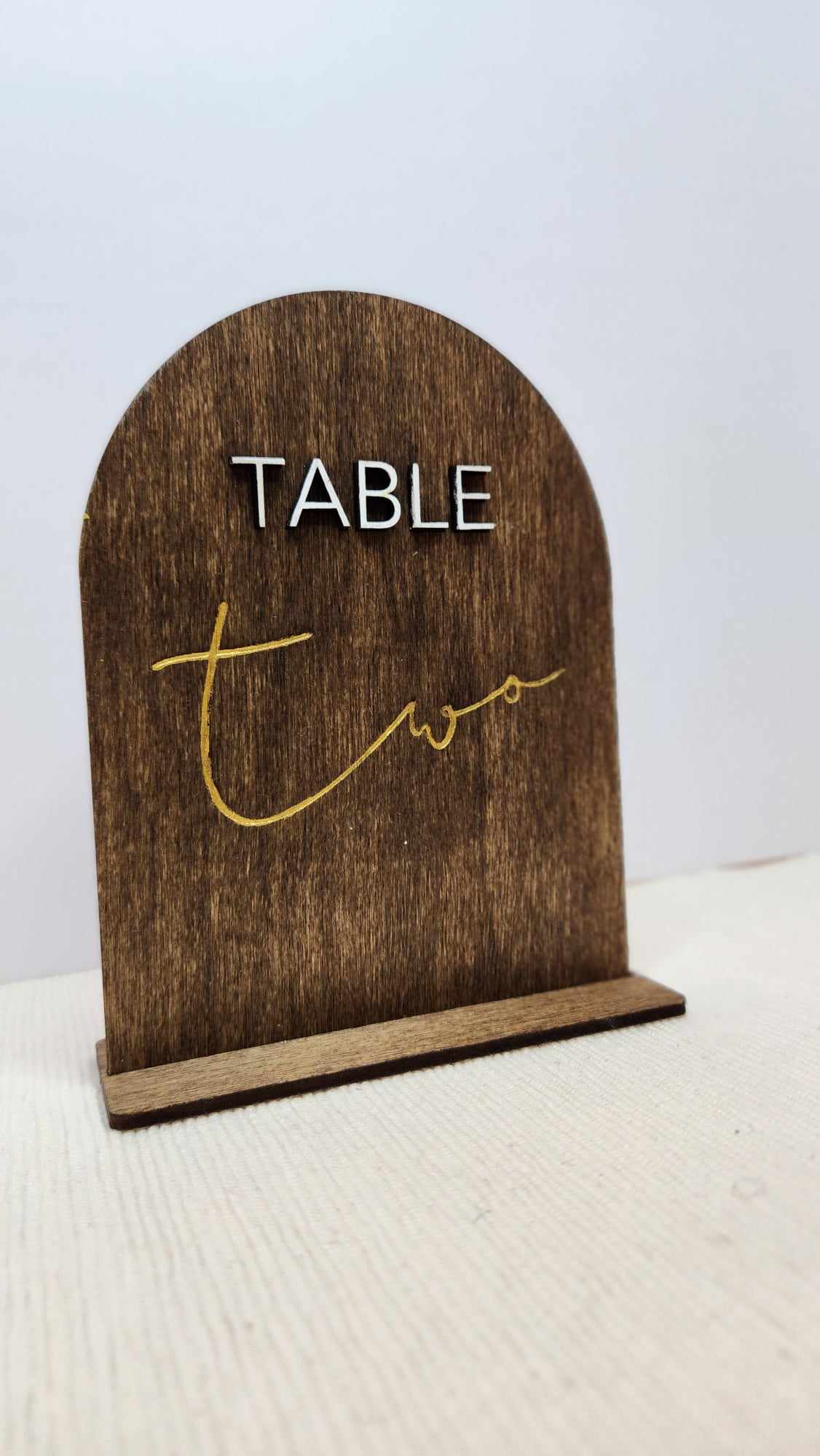 Custom Table Numbers