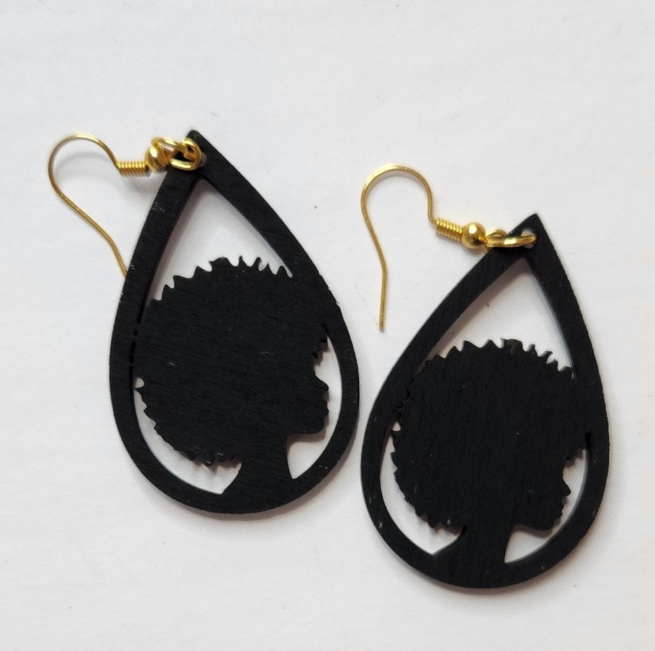 Black Queen Earrings (Multiple Stlyes!)
