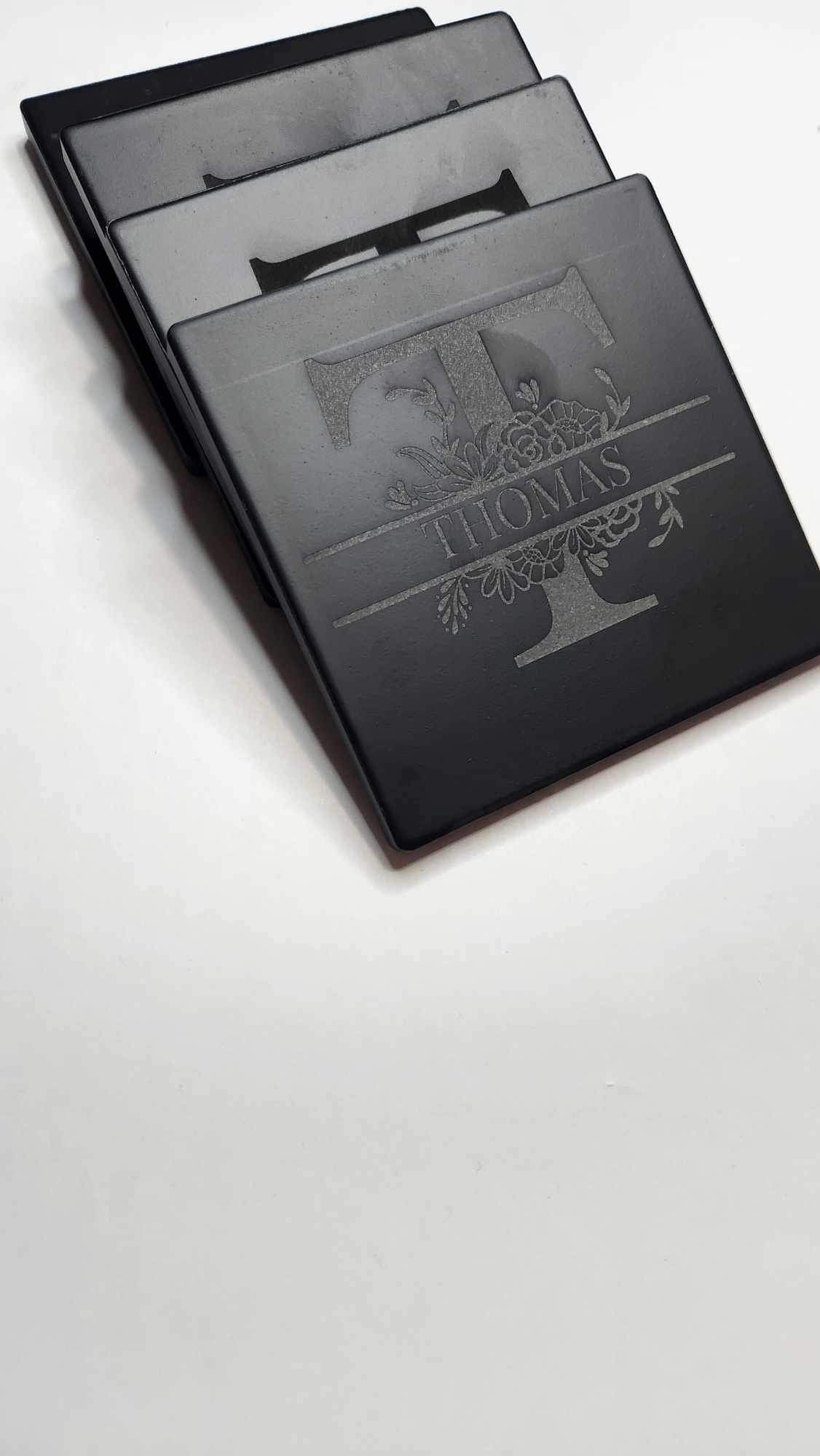 Personalized Slate Coasters (set of 8)