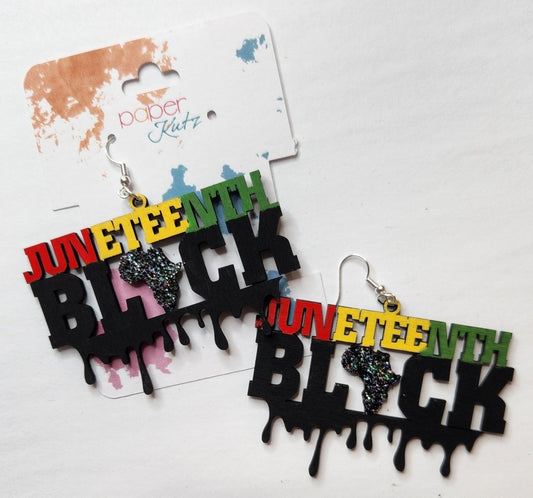 JUNETEENTH Celebration Earrings (MULTIPLE STYLES)