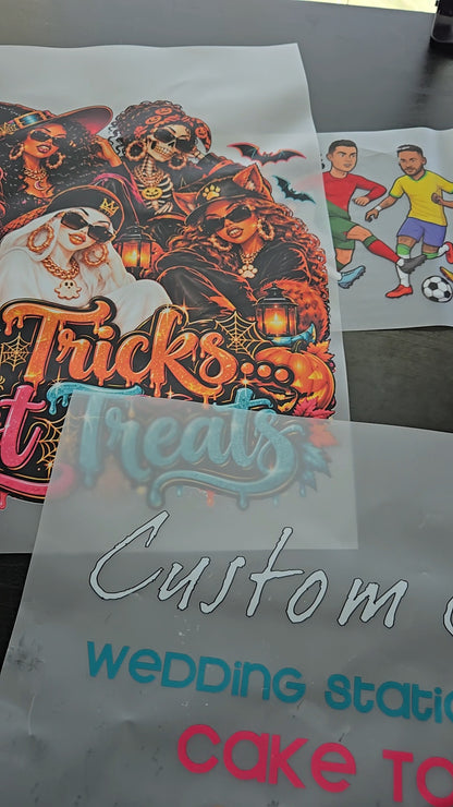 Custom DTF Transfers – Upload Your Design