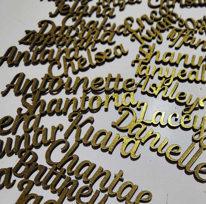 Acrylic Name/Text Cutouts