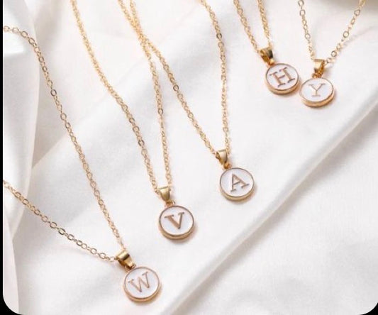 Initial Pendant Necklace