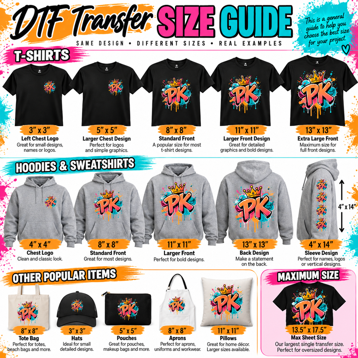 Custom DTF Transfers – Upload Your Design