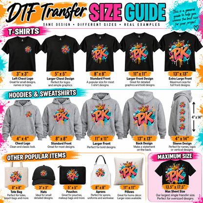 Custom DTF Transfers – Upload Your Design