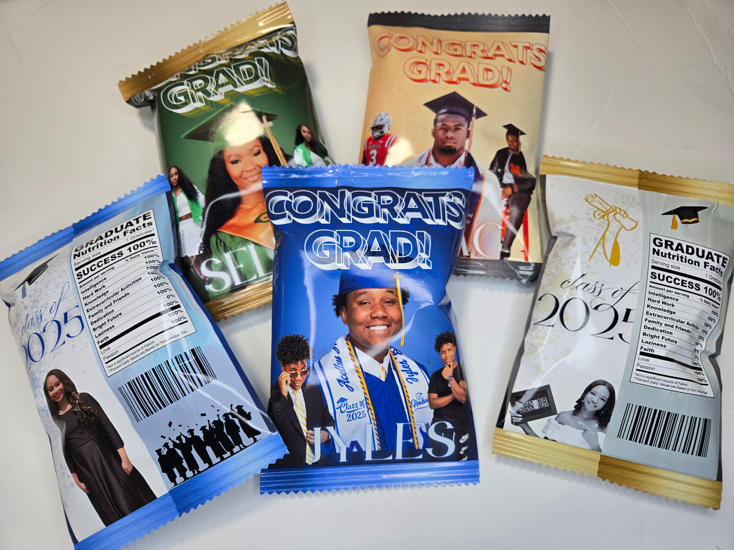 Custom Chip Bags – Fully Stuffed & Party-Ready