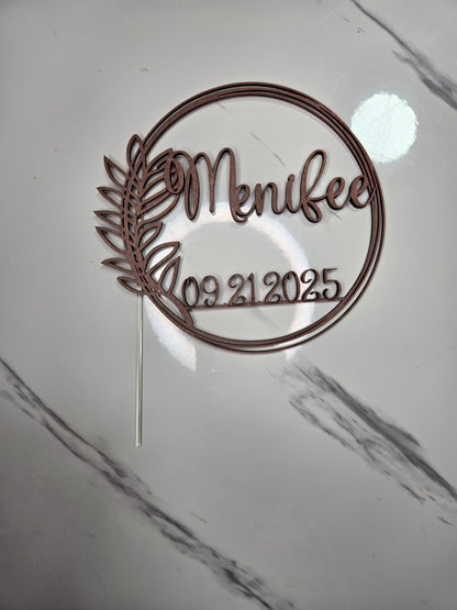 Custom Cake Topper