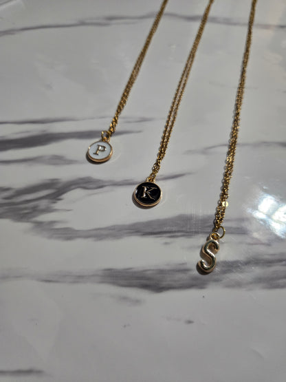 Initial Pendant Necklace