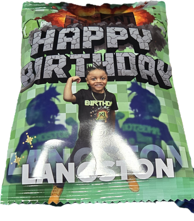 Custom Chip Bags – Fully Stuffed & Party-Ready